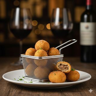 Croquetas de jamón ibérico (6ud)
