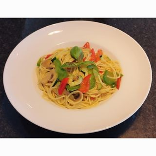 Spaghetti vegetarian 
