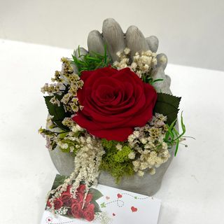 MC1-AMOR ETERNO EN MANO DECORATIVA