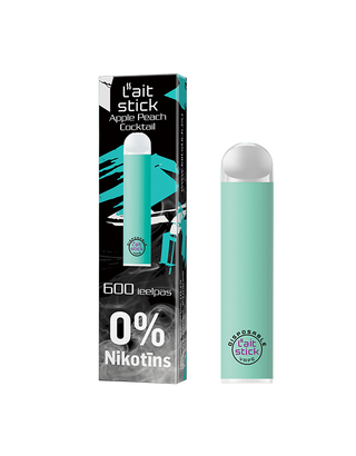 L''aitStick Vape Apple Peach Cocktail 0% Nicotina