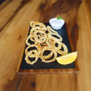 Калмари по гръцки със сос Тартар