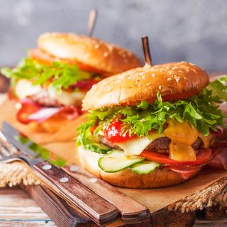 Чийзбургер Меню