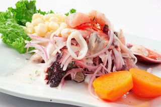 Ceviche Mixto De Bandeja
