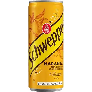 Schweppes Naranja Zero (lata)