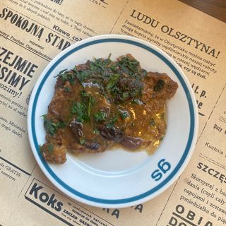 Schab po staropolsku w sosie 