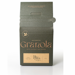 Гранола с кокос и пекани