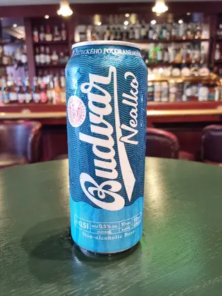 Budweiser Budvar N/а / Будвар Неалко (500 Мл) Ж/б  Б/а