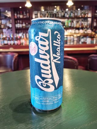 Budweiser Budvar N/а / Будвар Неалко (500 Мл) Ж/б  Б/а