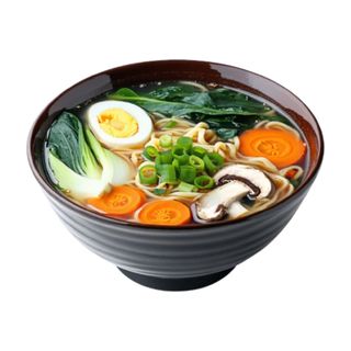 Sopa de tallarines con verduras