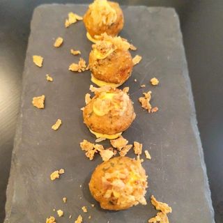 Bolas de risotto