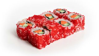 Ролл "Калифорния с лососем"