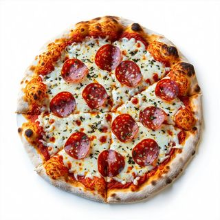 Pizza rossa - gorgonzola e inferno