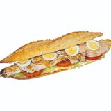 Bocata Vegetal con pollo