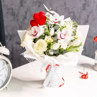 Buchet alb