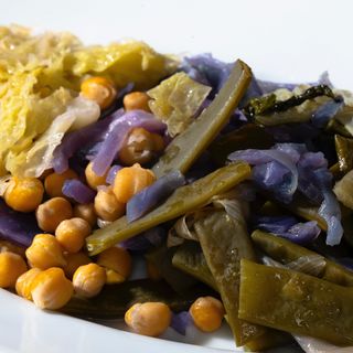 Verduras de la huerta en panaché