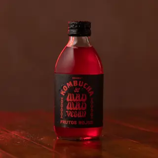 Kombucha Mad Mad Vegan frutos rojos (250 Ml.)