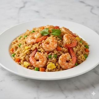 Arroz Frito Con Marisco