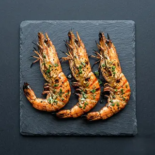 Grilled King Prawns
