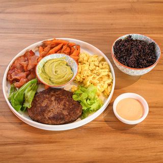 Healthy Meal + Appetizer + Coca cola