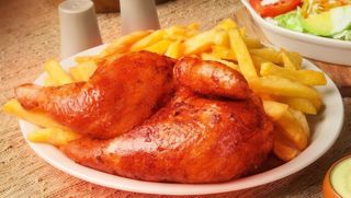 1/2 Pollo brasa sin bebidas