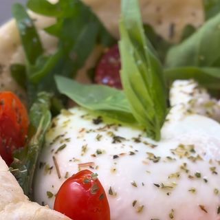 (New) ensalada de burrata.