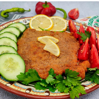 Шницел с гарнитура 