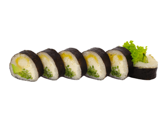 Futomaki maślana w tempurze