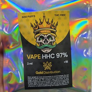 Vape hhc 97% 2ml , 600 puffs