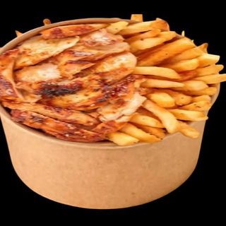 Poke Frite Fromage Kebab