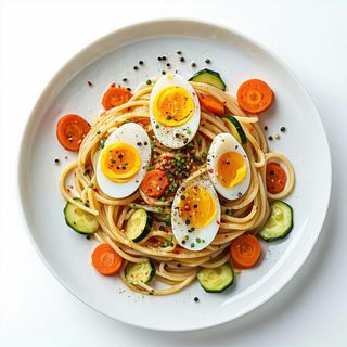 N.215 Spaghetti di soia con verdure