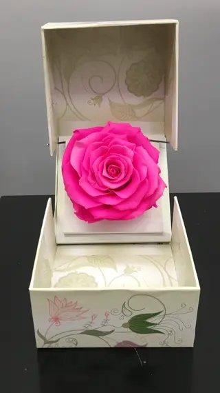 Rosa eterna premium color rosa