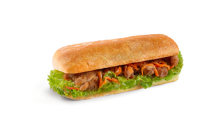 Ciabatta z kurczakiem teriyaki