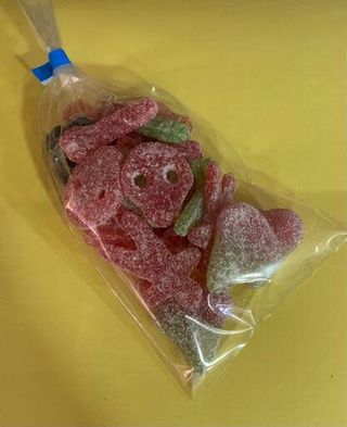 Bolsa Gominolas acidas 135gramos 