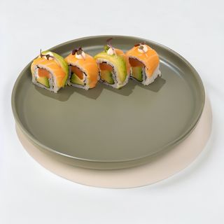 Rainbow Roll - 4 Pcs