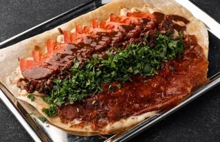 Шаурма зі засмаженим сиром