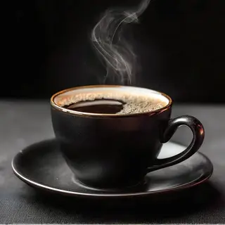 Black coffee