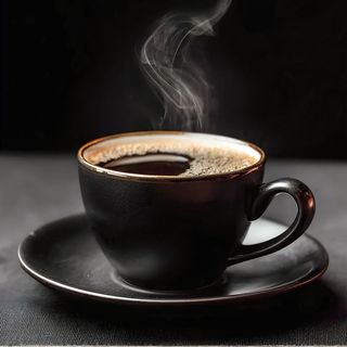 Black coffee