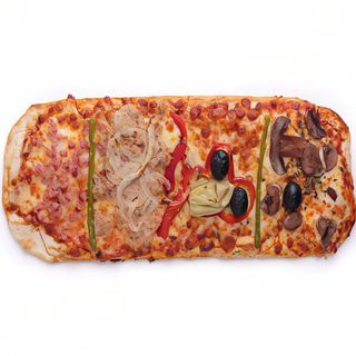 Pizza Cuatro Estaciones (30 cm.)