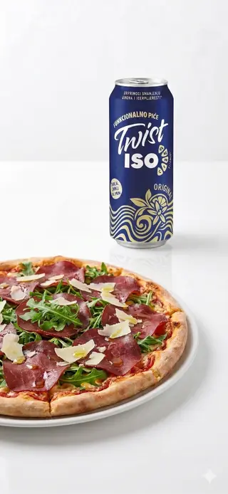 Pizza Bresaola + Twist Iso