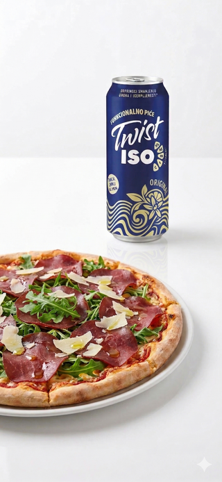 Pizza Bresaola + Twist Iso