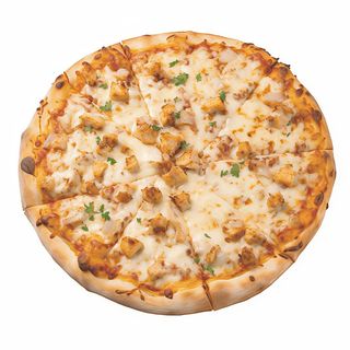 Chicken tikka pizza baby