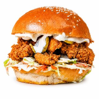 Crispy burger