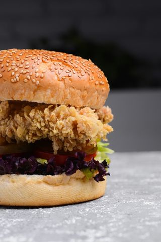 Meniu crispy burger