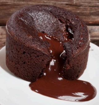 Coulant de chocolate sin gluten