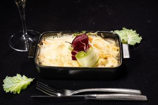 Penne gratinate