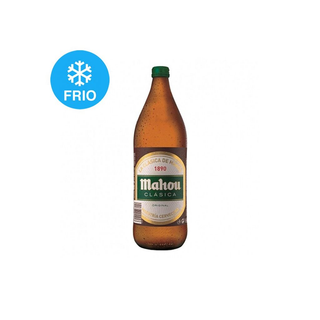 Cerveza Mahou Clásica de Litro (1 l)