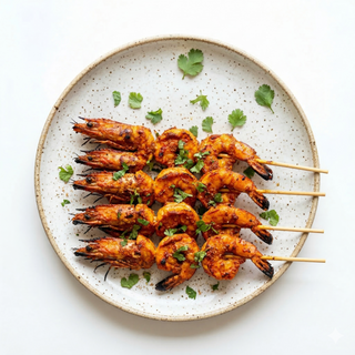 Langostinos tandoori