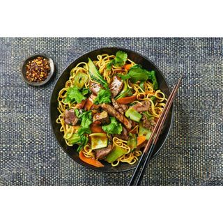 Stir-Fried Noodles With Beef