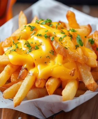 Frytki z serem