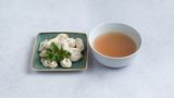 Пельмени по-домашнему с бульоном